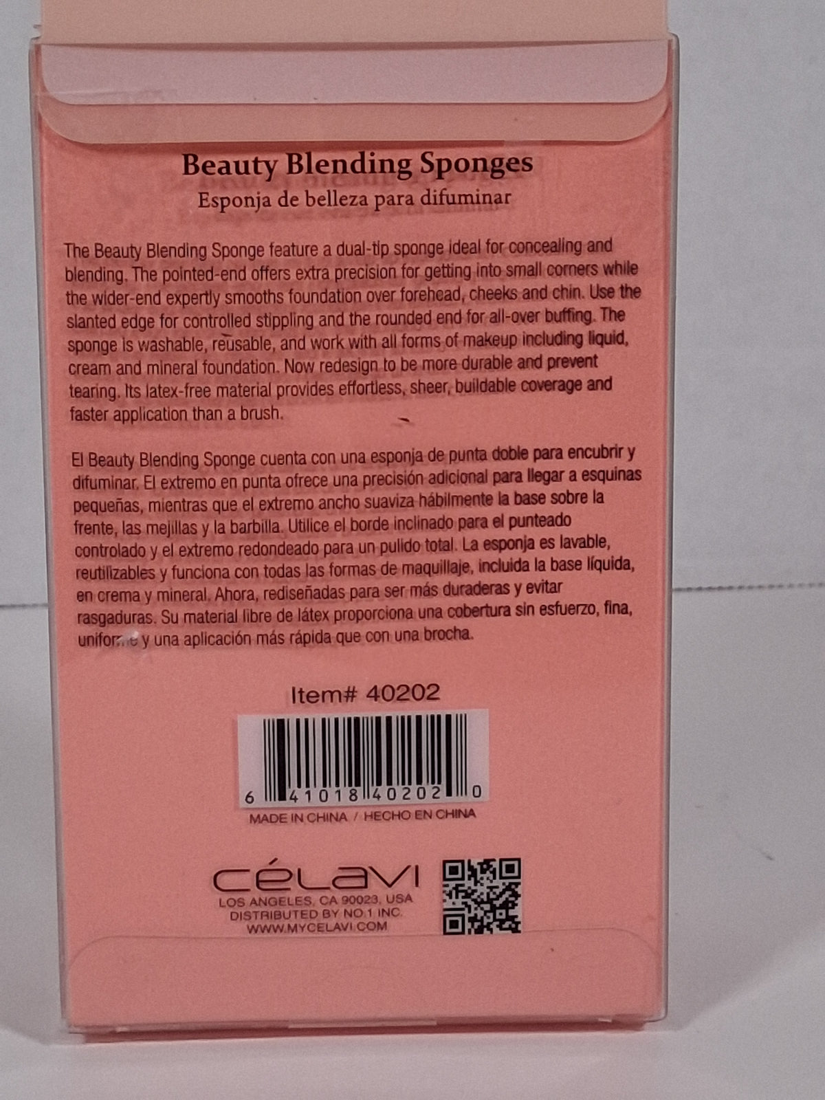 Célavi Beauty Blending Sponge – 2-Piece Set