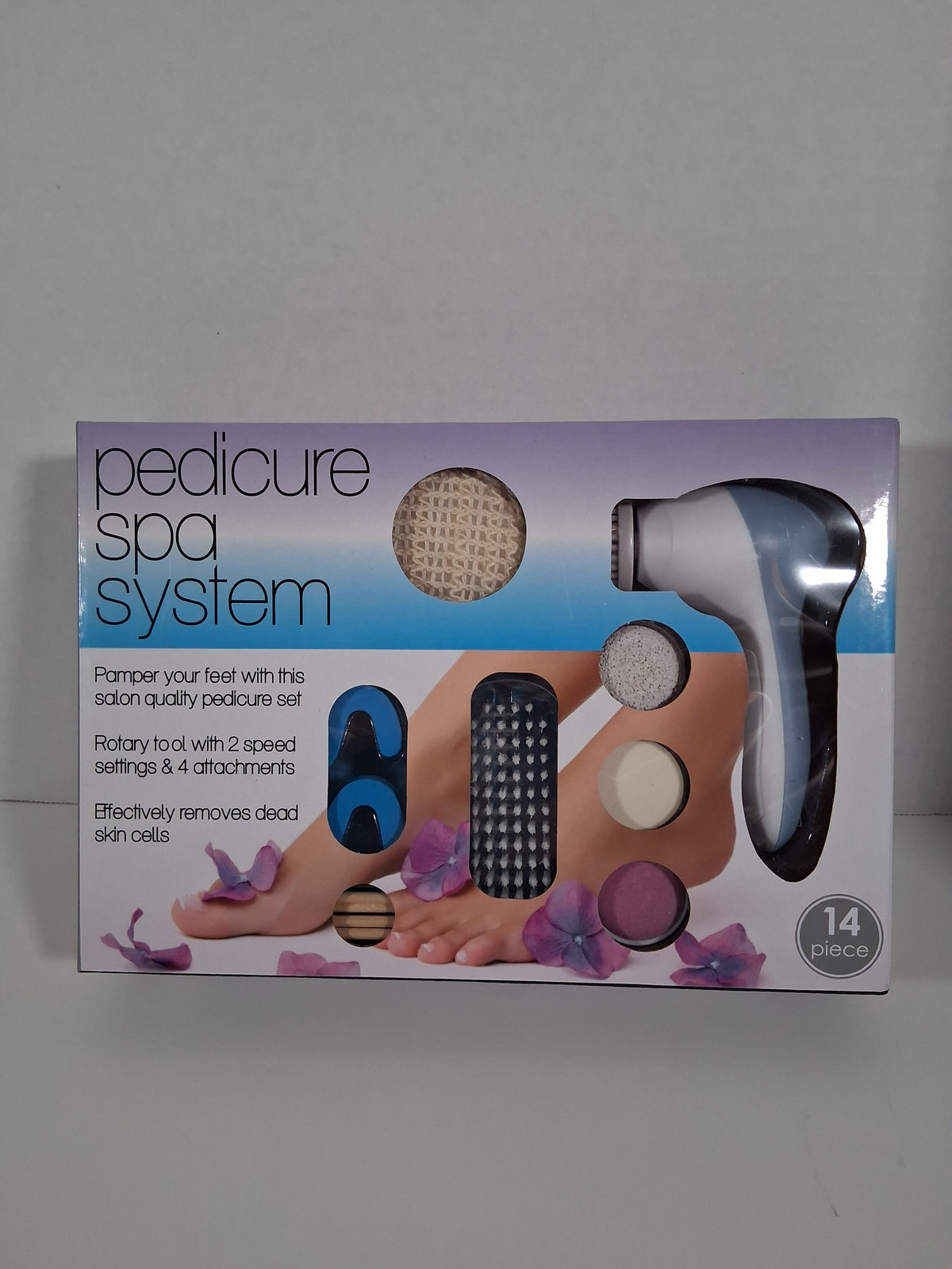 14-Piece Pedicure Spa System – At-Home Foot Care & Pampering Set