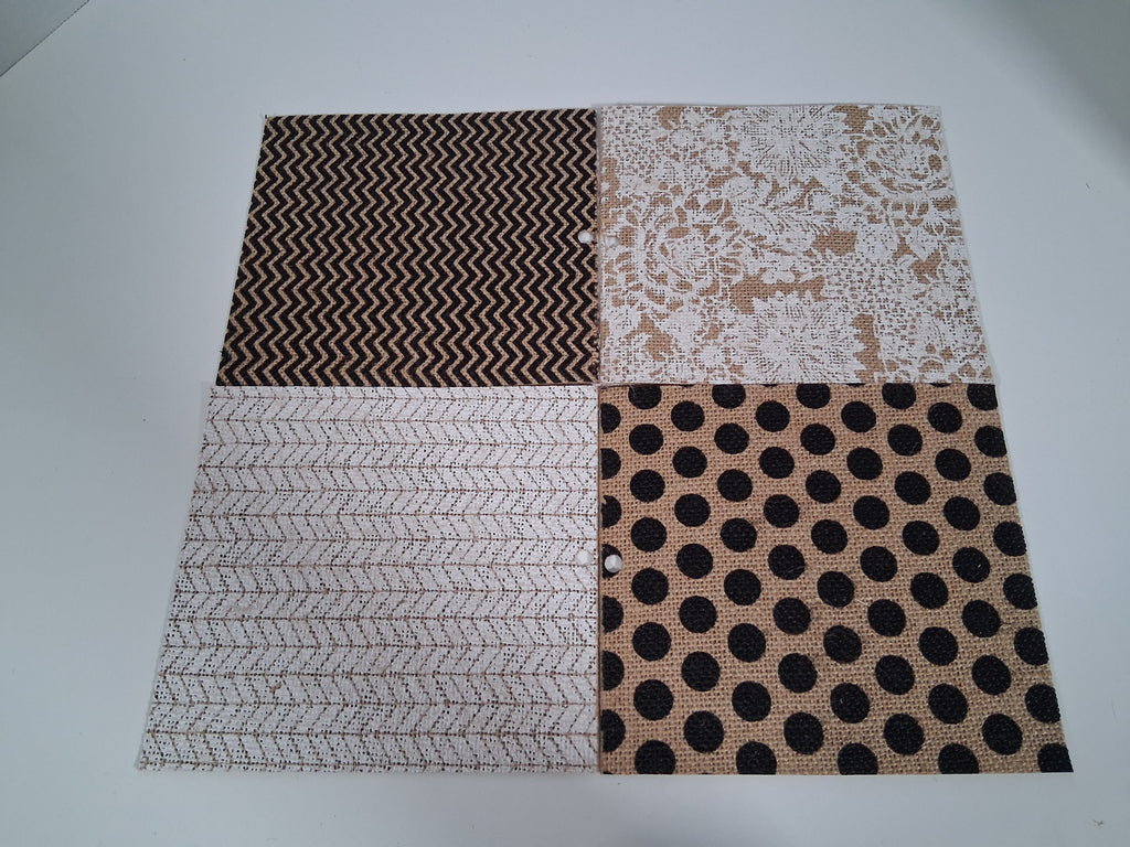 Burlap Sheet Set
