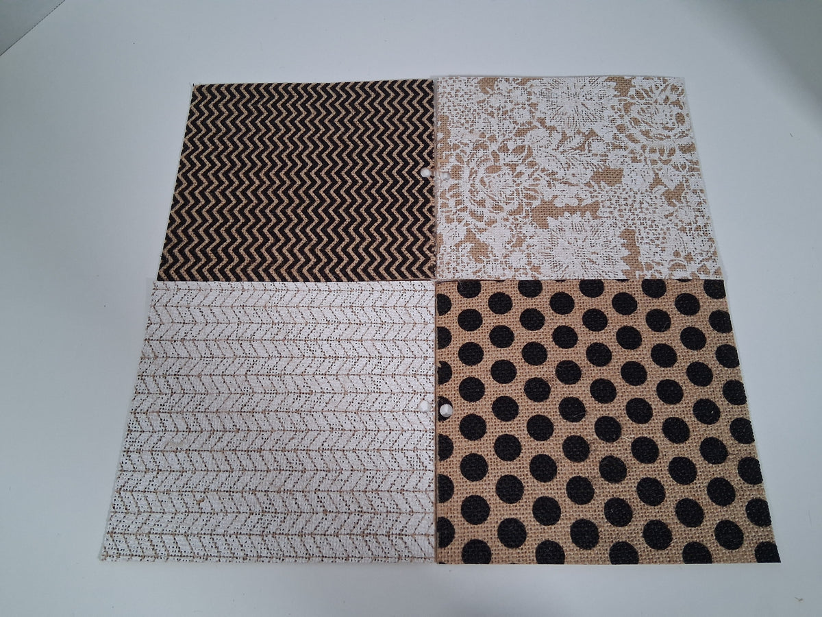 Burlap Sheet Set