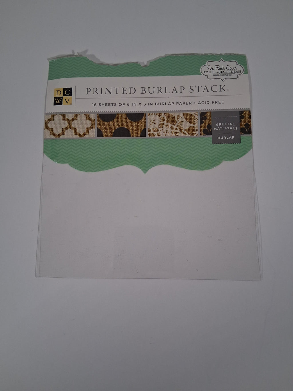 Burlap Sheet Set