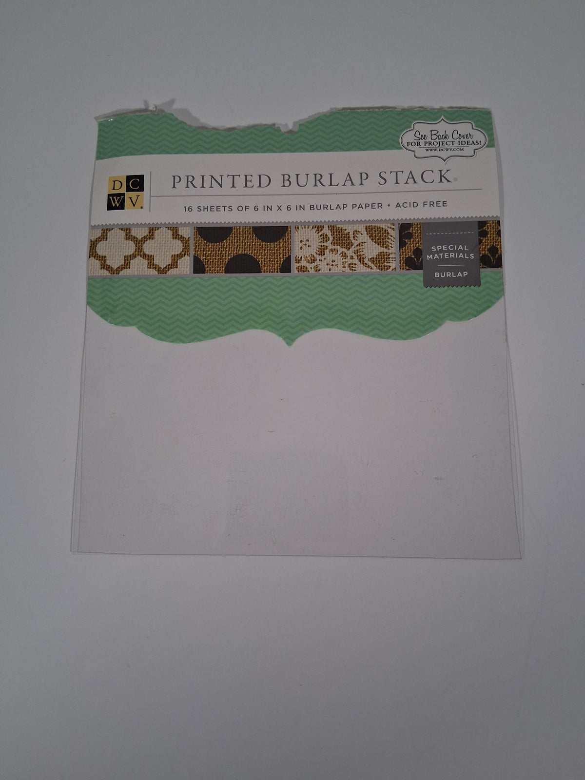 Burlap Sheet Set