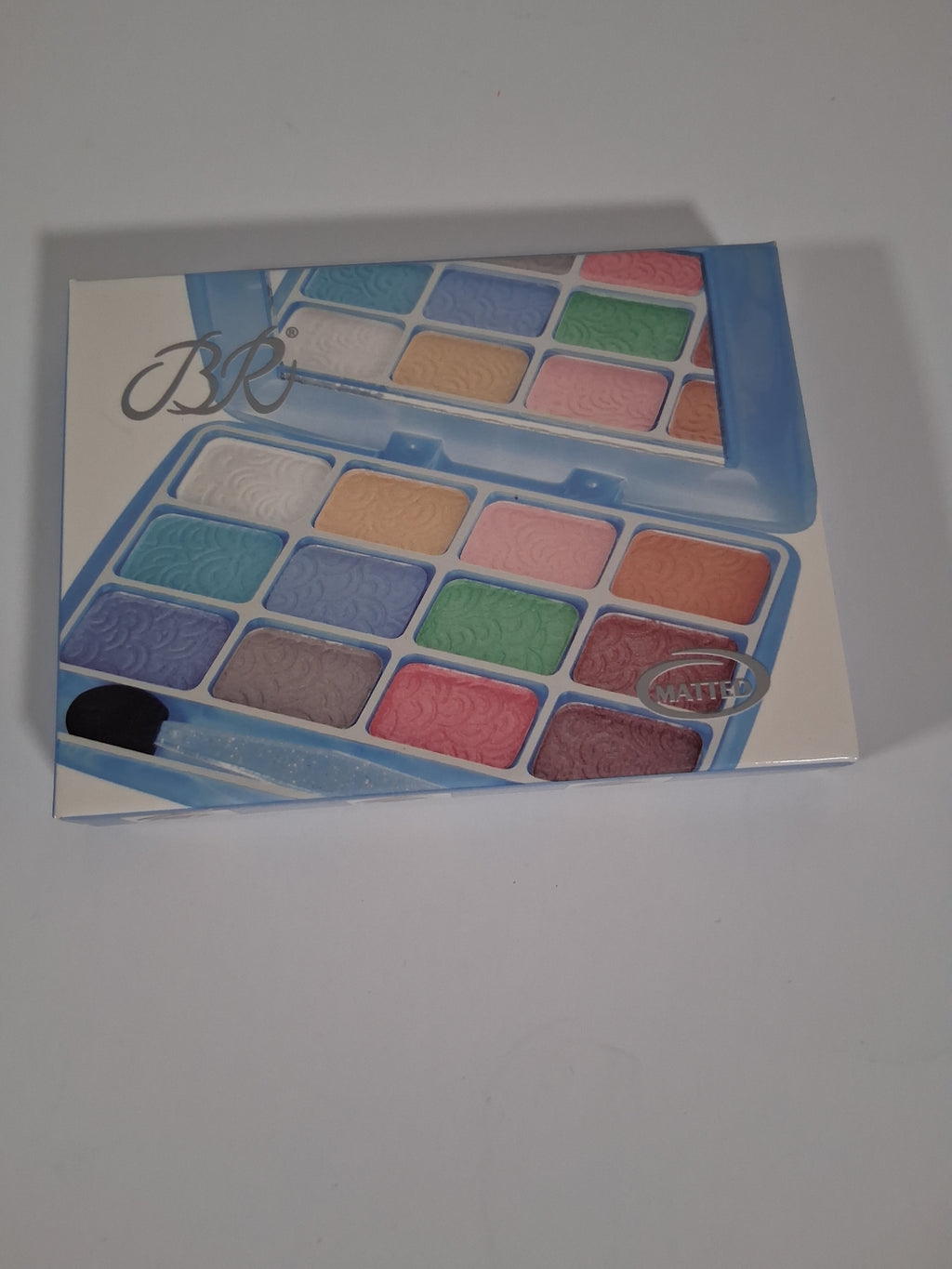 12-Color Matte Eyeshadow Palette – Bright & Neutral Shades