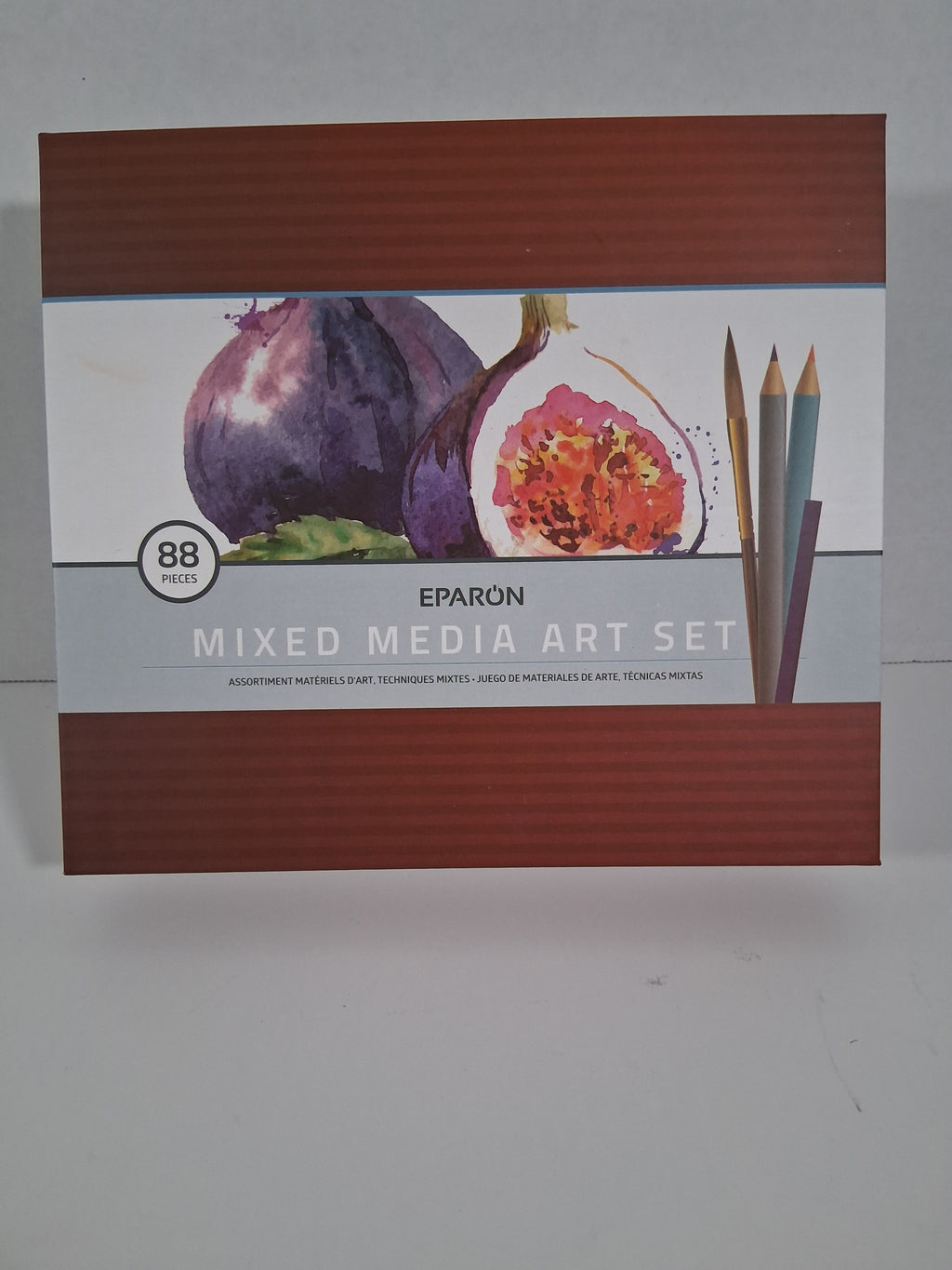 Eparon 88-Piece Mixed Media Art Set – Colored Pencils, Watercolor Pencils & Pastels