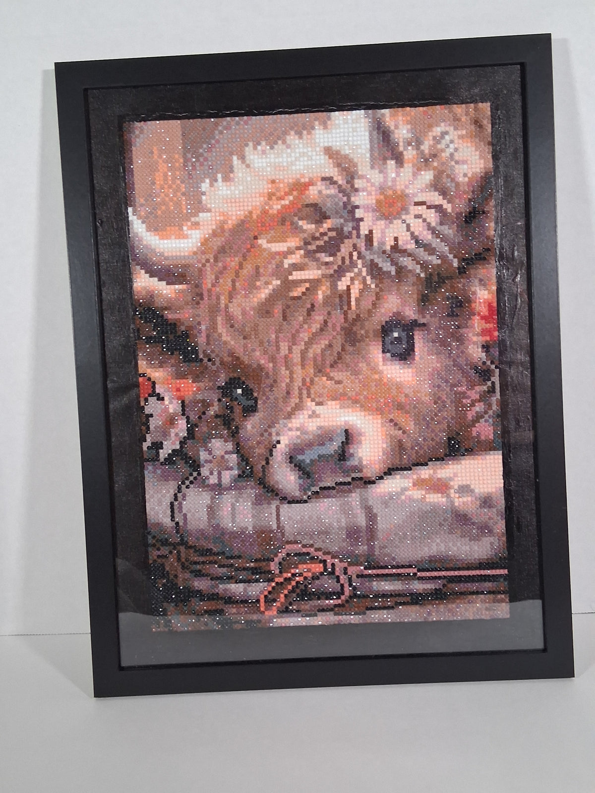 Highland Cow Diamond Art – Framed 12x16