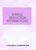 Stress Reduction Affirmations