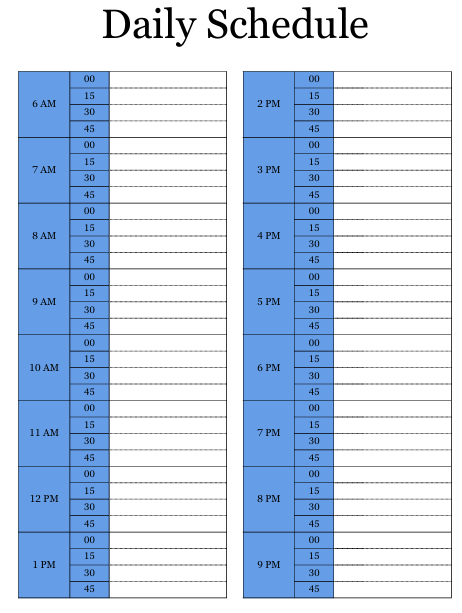 Undated Planner – 20-Page Printable Planner for Life & Goals