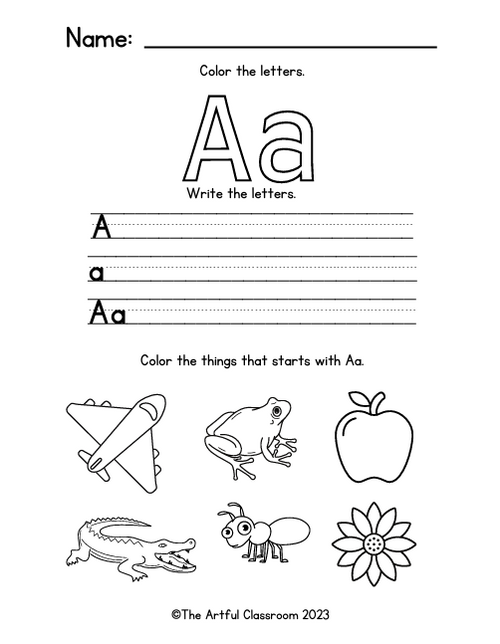 Alphabet Bundle 2 – Words and Matching Games (61 Pages)
