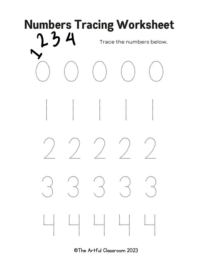 Numbers Bundle 1 – Printable Math Activities for Early Learners (31 pages)