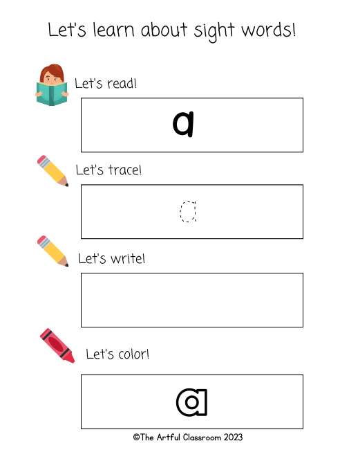 Sight Word Bundle 1 (141 pages)